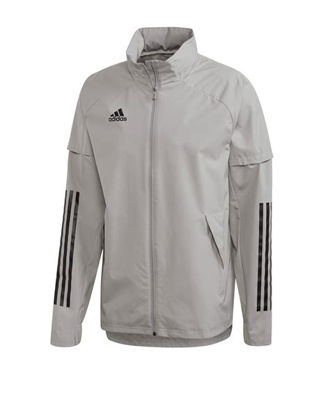 adidas jacke grau weiß schwarz|Graue Jacken .